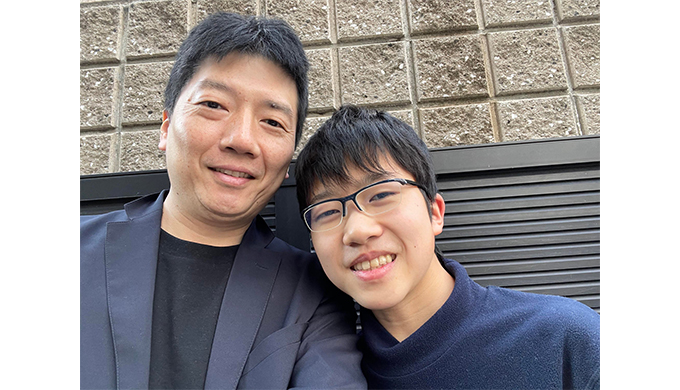 【右脳速読法「瞬読」体験談No.91】兵庫県 柴田康さん（会社員　40代) 柴田悠陽さん（中学2年生）