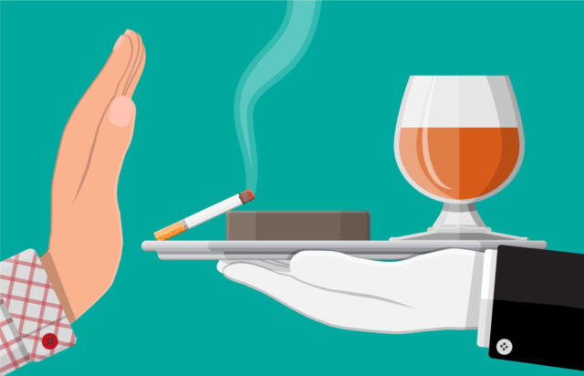 6.アルコールとタバコの摂取
