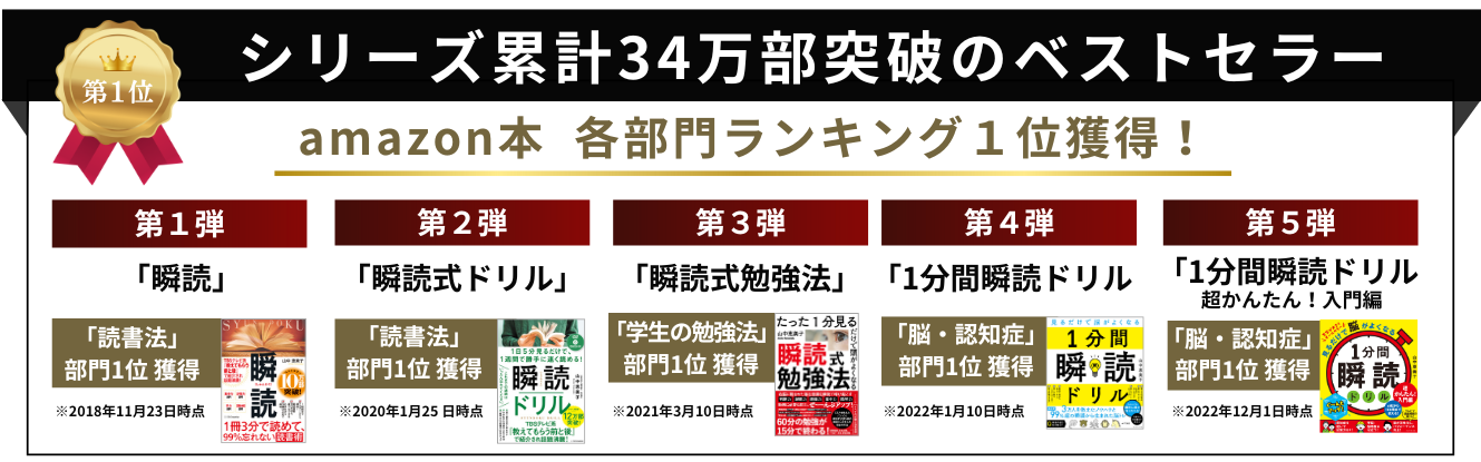 Amazonランキング瞬読