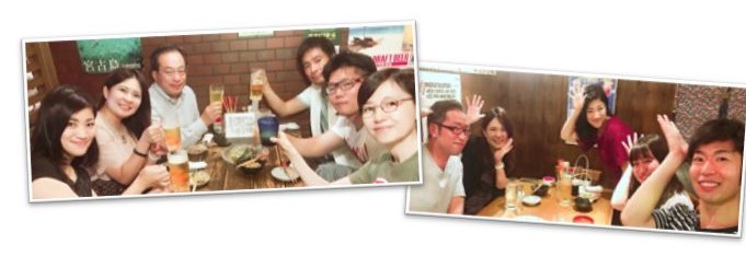 懇親会